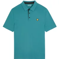 Polo with contrast button placket Lyle & Scott