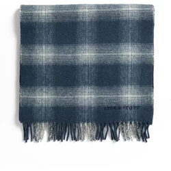 Checked Lambswool Scarf Lyle & Scott