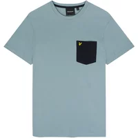 T-shirt with pocket Lyle & Scott Contrast