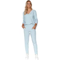 Blouse and trousers set for women Makadamia
