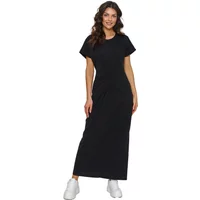 Women's long t-shirt dress Makadamia