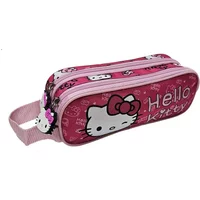 Double pencil case for kids Manenti Hello Kitty My Style