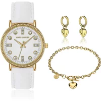 Crocodile leather watch for women Marc Lauder Paris