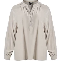 Leichte Viskosebluse Damen Mat Fashion