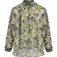 Oversize Langarmbluse Damen Mat Fashion