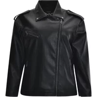 Lederjacke Damen Mat Fashion Biker