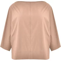 Strukturierte Langarmbluse Damen Mat Fashion