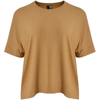 Rippbluse Damen Mat Fashion