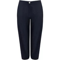 Damen Barrel-Hose mit elastischem Bund hinten Mat Fashion