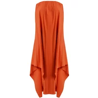 Bandeaukleid aus Popeline Damen Mat Fashion