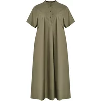 Kleid Hemdkragen Damen Mat Fashion