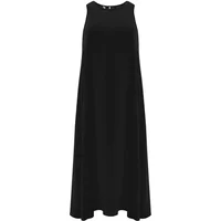 Ärmelloses Maxikleid aus Crêpe Damen Mat Fashion
