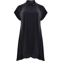 Midikleid aus Crêpe für Damen Mat Fashion