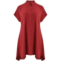Midikleid aus Crêpe für Damen Mat Fashion