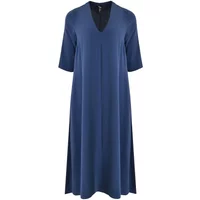 Lange Crepe Kleid Damen Mat Fashion