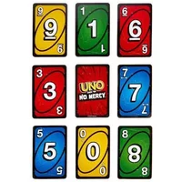 Jeux de carte Mattel UNO No Mercy
