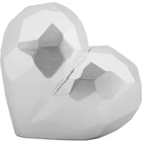 Vase Mauro Ferretti Heart Silver
