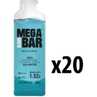 Velo Store - UK Microfiltered sea water 20 sachets Mega Raw Bar | Extra 10% off with Subscription, Postage £16.79 to UK Fedex.
