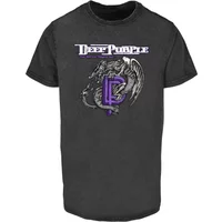 T-shirt Merchcode Deep Purple Dragon Acid Wash