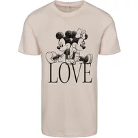 Women's T-shirt Merchcode Minnie Loves Mickey