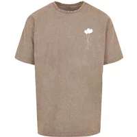 Oversized T-shirt Merchcode Love In The Air Acid