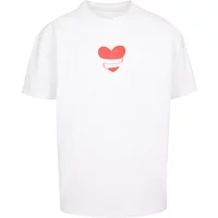Oversized T-shirt Merchcode Hugs & Love Heart Hug