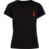 Women's T-shirt Merchcode Hugs & Love - Queen of Hearts Box