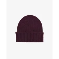 Colorful Standard Oxblood Red Merino Wool Hat