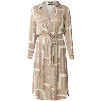 Damen-Hemdkleid mit grafischem Muster Mexx