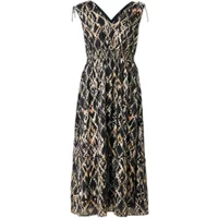 Maxikleid aus Lurex-Jacquard Damen Mexx