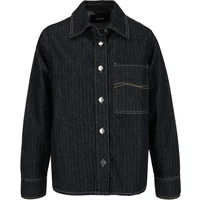 Damen Quadrat-Jeansjacke mit Wellenmuster Mexx