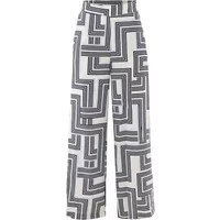 Weite geometrische Hose Damen Mexx