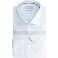 Slim twill shirt with two folds Michael Kors