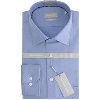 Slim fit 3 pleat shirt Michael Kors 3D Dobby