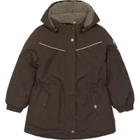 Girl's hooded waterproof jacket Mikk-Line