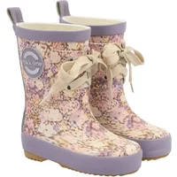 Child's printed rain boots with lace Mikk-Line