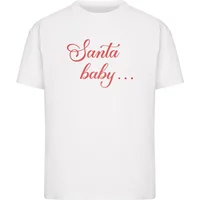 Women's T-shirt Miss Tee Santa Baby