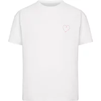 T-Shirt Miss Tee Hearts Line Pattern