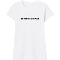 T-Shirt Miss Tee Mom's Favorite Fitted