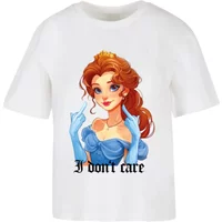 Women's T-shirt Miss Tee Don't Care Handsign