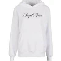 Flauschiger Kapuzenpullover für Frauen Miss Tee Angel Face