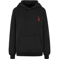 Women's fluffy hoodie Miss Tee Queen Card EMB