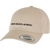 Damen Baseballcap aus Baumwolltwill Miss Tee Dream Believe Achieve