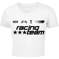 Women's crop T-shirt Miss Tee Number One Racing Team