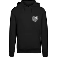 Hooded sweatshirt Mister Tee Heart Cage