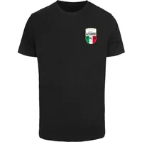 T-Shirt Mister Tee Azurro Italia Crest