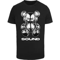 T-shirt Mister Tee Feel The Sound Chrome Bear