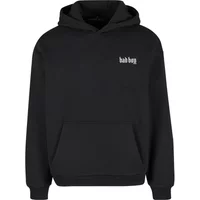 Fuzzy hooded sweatshirt for women Mister Tee Bad Boy EMB