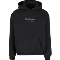 Women's hooded sweatshirt Mister Tee Love Yourself First EMB Loose fit