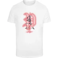 T-shirt Mister Tee Pray Neon Skull
